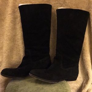 Nine West Suede NW Frollic Calf Boots Size 9 1/2